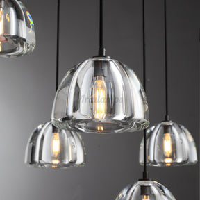 Himer Modern Crystal Round Chandelier
