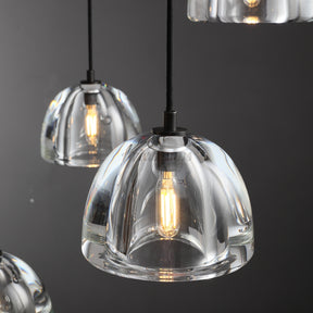 Himer Modern Crystal Round Chandelier