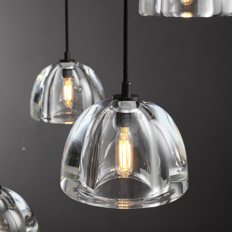 Himer Modern Crystal Round Chandelier
