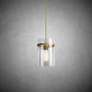 Lavelle Modern Blown Glass Pendant Light 8", 10", 12" - Arialamps