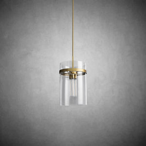 Lavelle Modern Blown Glass Pendant Light 8", 10", 12" - Arialamps
