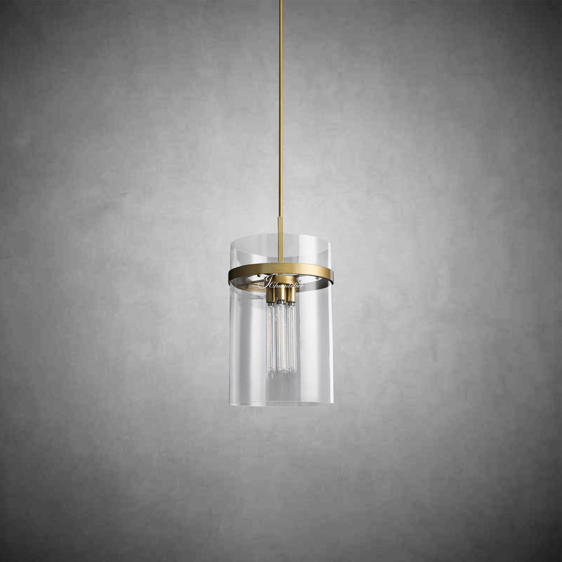 Lavelle Modern Blown Glass Pendant Light 8", 10", 12"