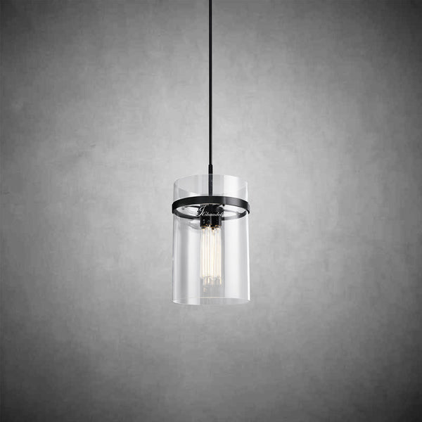 Lavelle Modern Blown Glass Pendant Light 8", 10", 12" - Arialamps