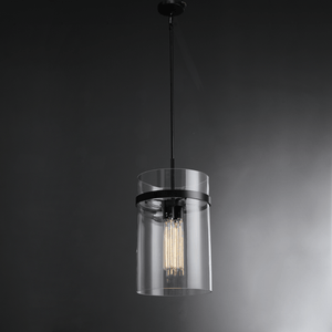 Lavelle Modern Blown Glass Pendant Light 8", 10", 12" - Arialamps