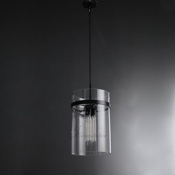 Lavelle Modern Blown Glass Pendant Light 8", 10", 12" - Arialamps