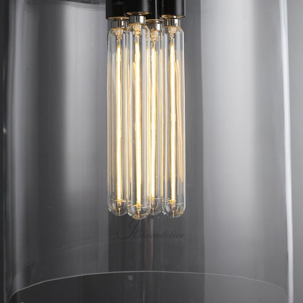 Lavelle Modern Blown Glass Pendant Light 8", 10", 12" - Arialamps