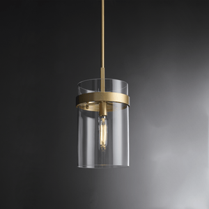 Lavelle Modern Blown Glass Pendant Light 8", 10", 12" - Arialamps