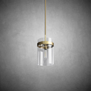 Lavelle Modern Blown Glass Pendant Light 8", 10", 12" - Arialamps