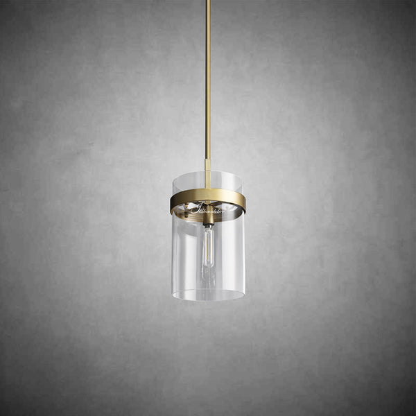 Lavelle Modern Blown Glass Pendant Light 8", 10", 12" - Arialamps