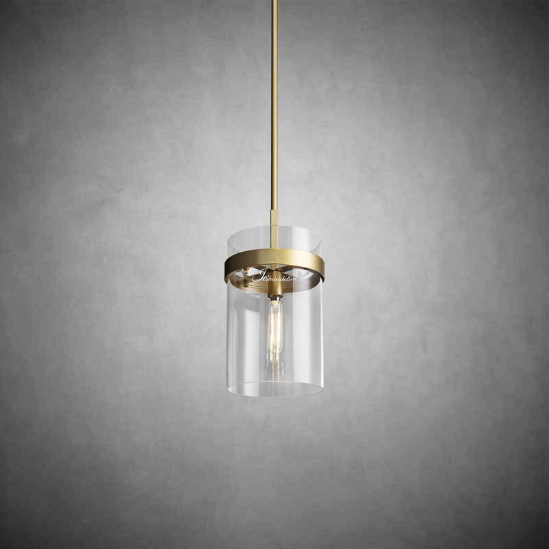 Lavelle Modern Blown Glass Pendant Light 8", 10", 12" - Arialamps