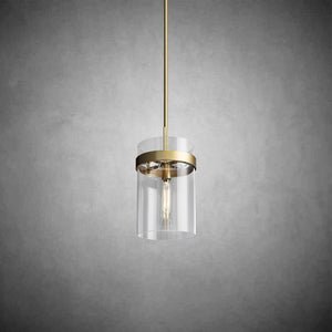 Lavelle Modern Blown Glass Pendant Light 8", 10", 12" - Arialamps