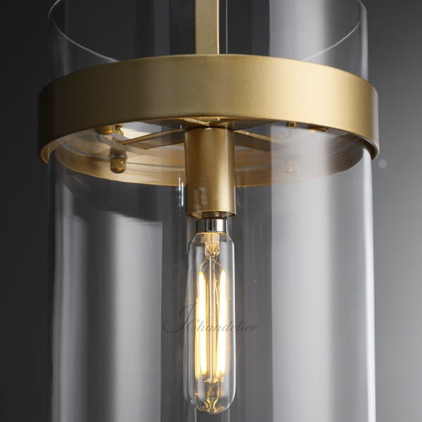 Lavelle Modern Blown Glass Pendant Light 8", 10", 12" - Arialamps