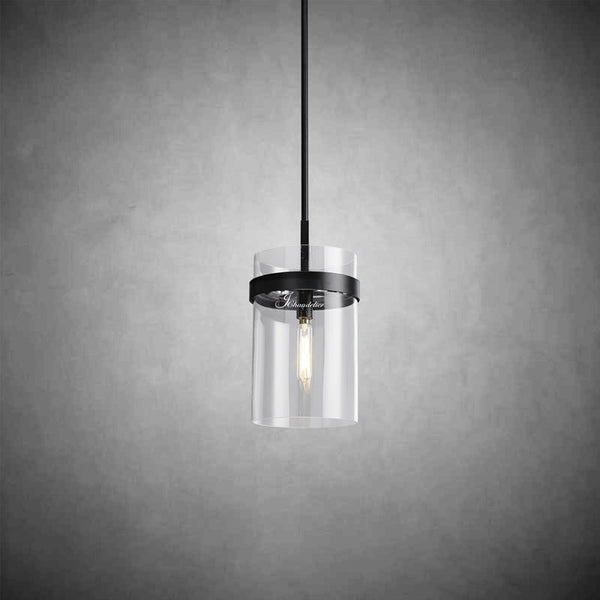 Lavelle Modern Blown Glass Pendant Light 8", 10", 12" - Arialamps