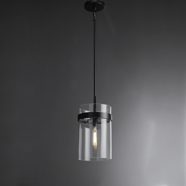 Lavelle Modern Blown Glass Pendant Light 8", 10", 12" - Arialamps