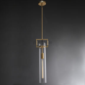 Funda Glass Cylindrical Pendant Light