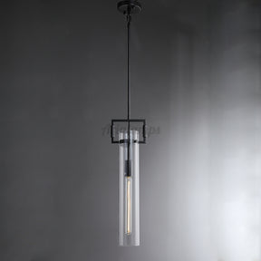 Funda Glass Cylindrical Pendant Light