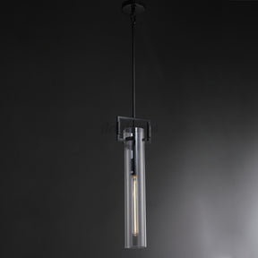 Funda Glass Cylindrical Pendant Light