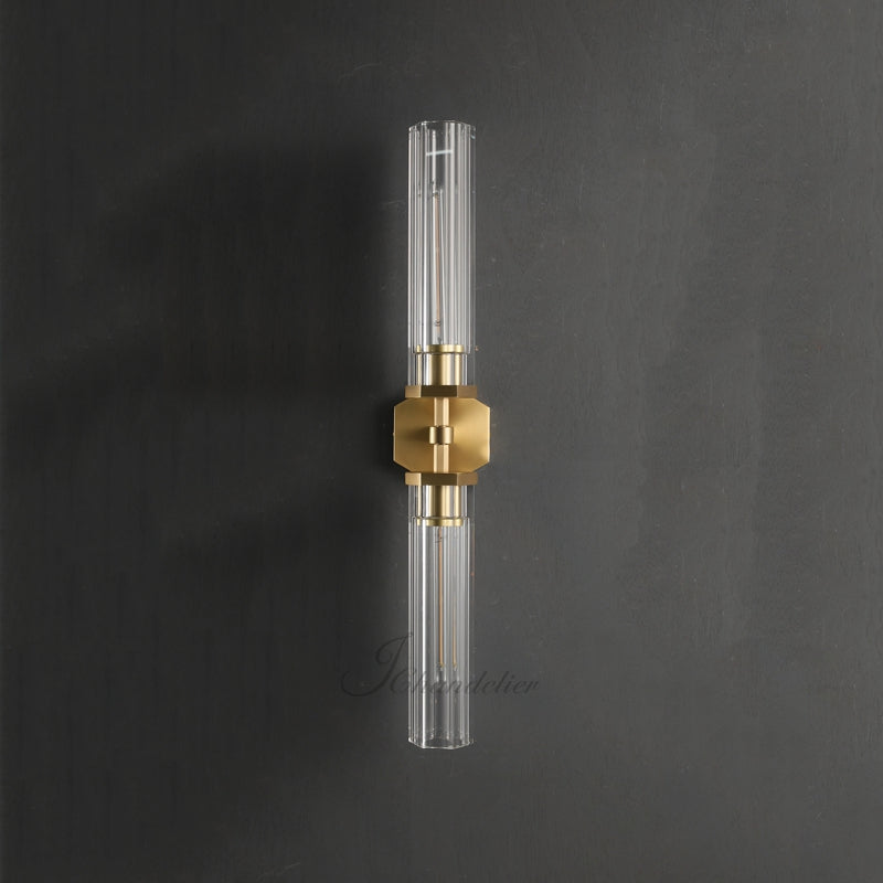 Lameth Hexagonal Linear Wall Sconce 20"31"