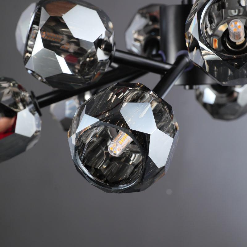 Bille De Crystal Glass Round Chandelier 24"36"48"60"72"