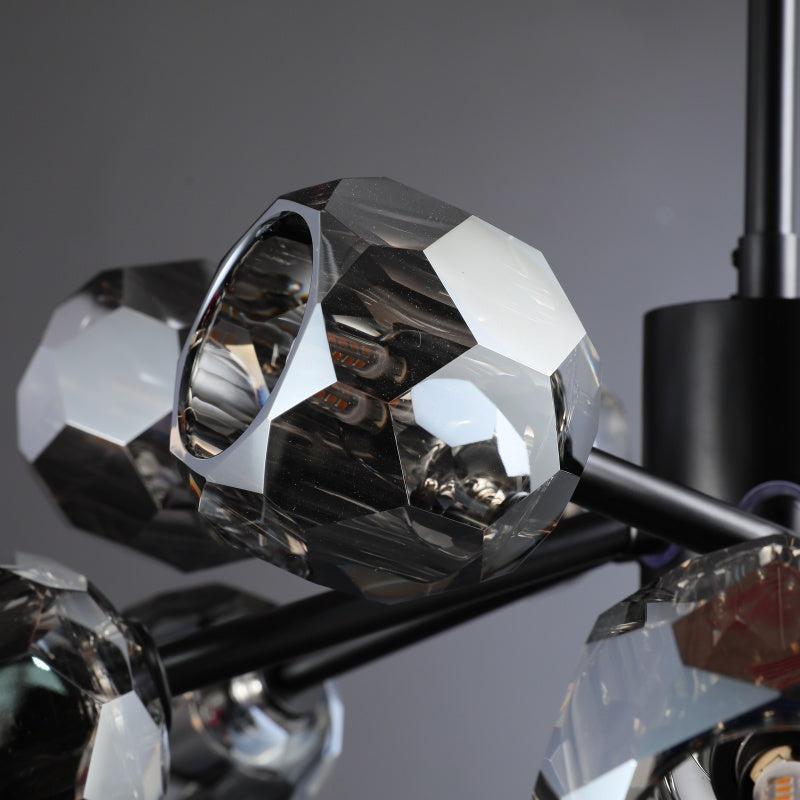 Bille De Crystal Glass Round Chandelier 24"36"48"60"72"