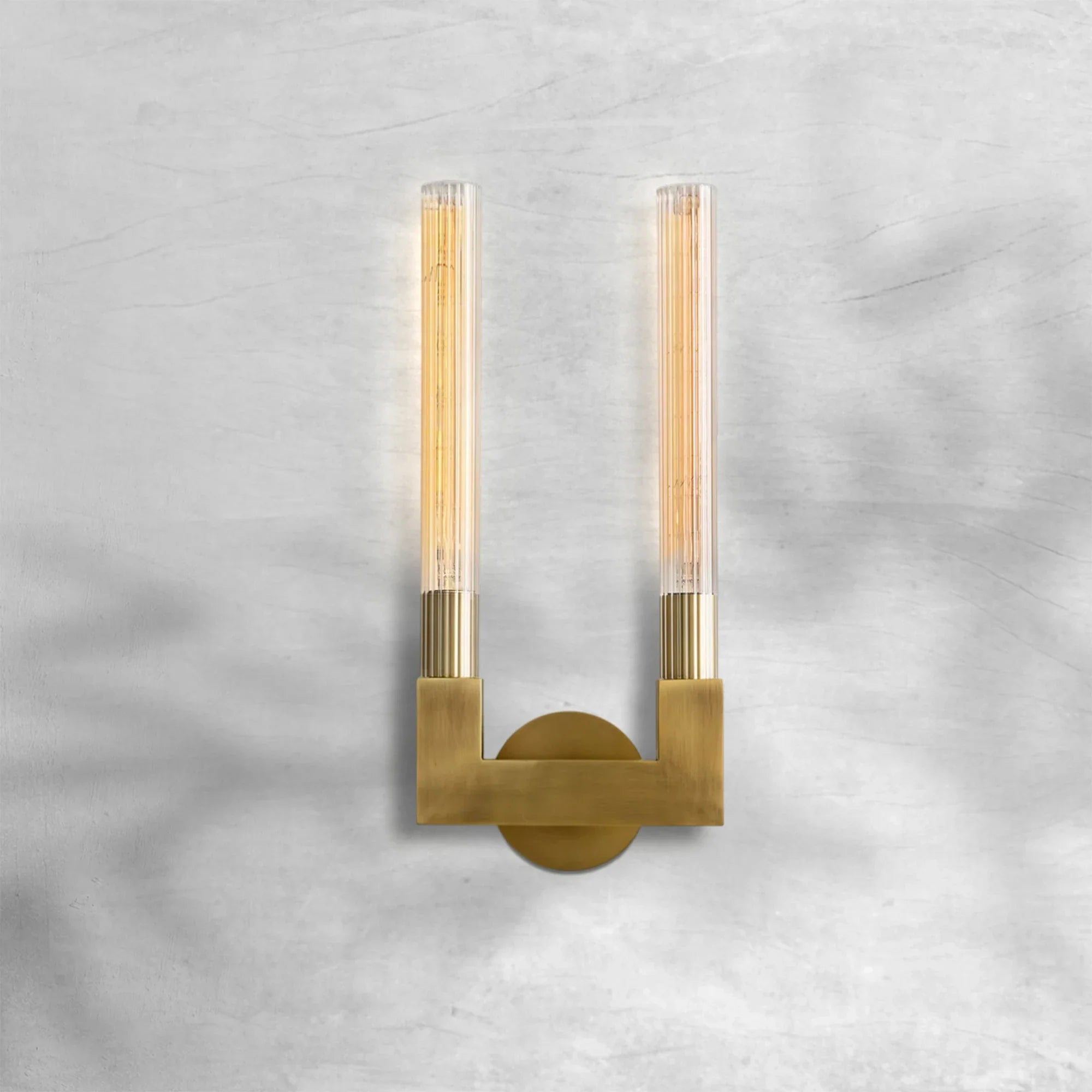 Cannel Double Sconce