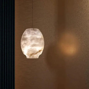 Aria Alabaster Lantern Pendant