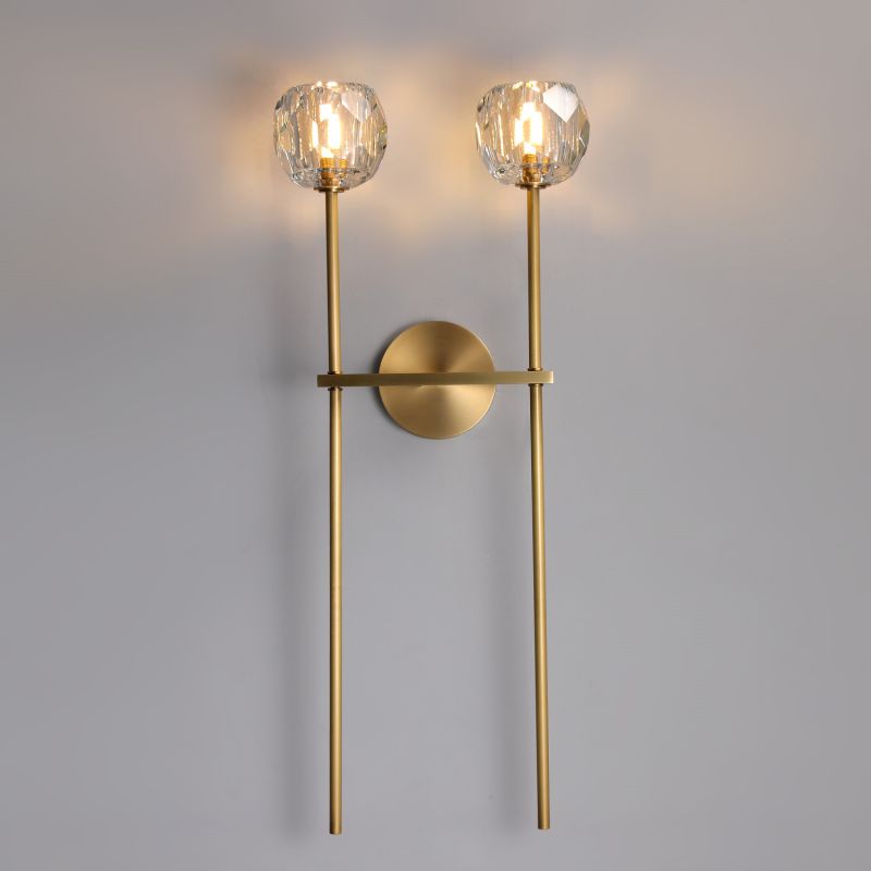 Kristal Series Glass Wall Sconce/Pendant