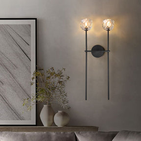 Kristal Series Glass Wall Sconce/Pendant