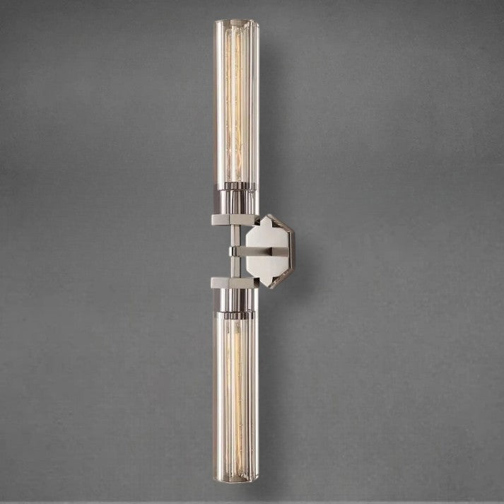 Lameth Hexagonal Linear Wall Sconce 20"31"