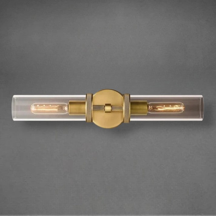 Lameth Knurled Linear Sconce 20"30"