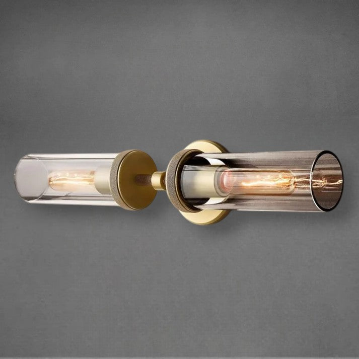 Lameth Knurled Linear Sconce 20"30"