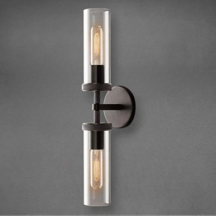 Lameth Knurled Linear Sconce 20"30"