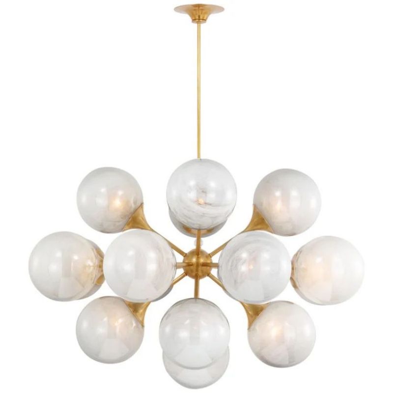 Criistool Glass Globes Chandelier 40″