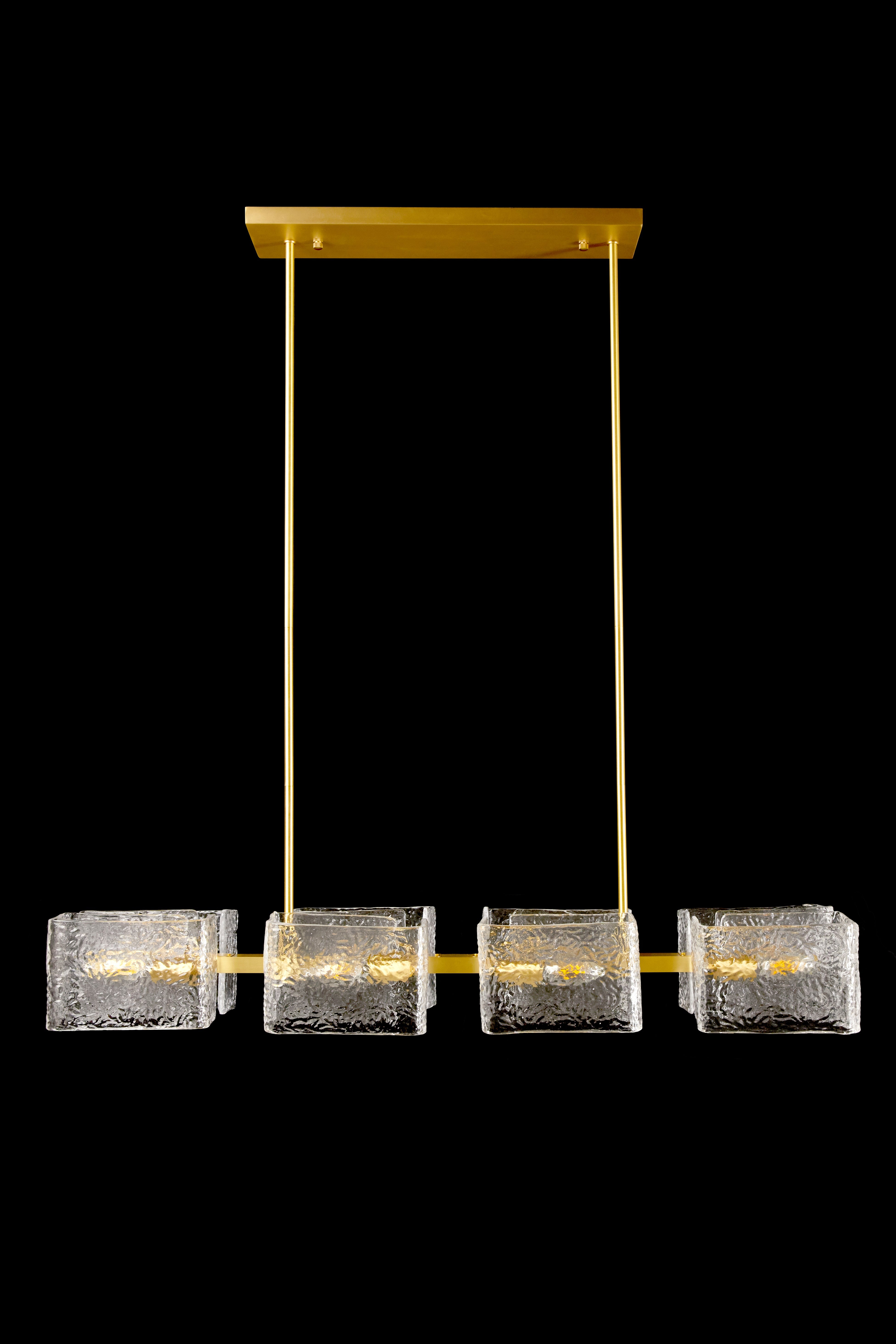 Aria Emerson Water Glass Chandelier