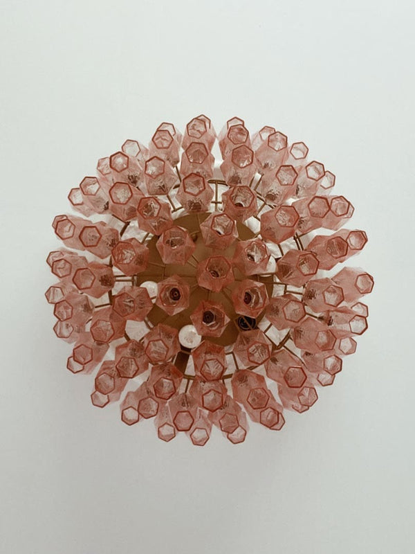 Murano Chandelier – Poliedri – 84 glasses