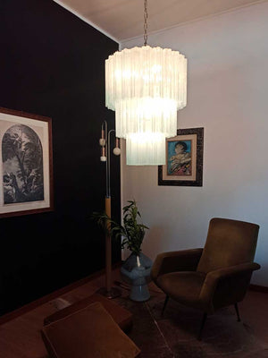 Murano Chandelier – 52 tubes – Opal