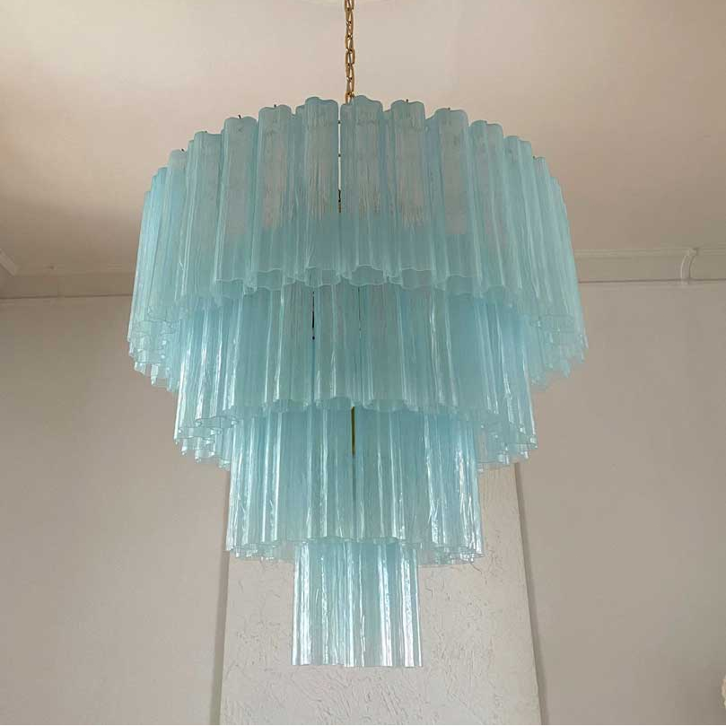 Murano Chandelier – 78 tubes – Opal