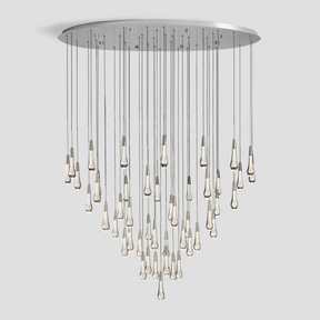 Soltaire Round Chandelier 17" 24" 36“ 58“
