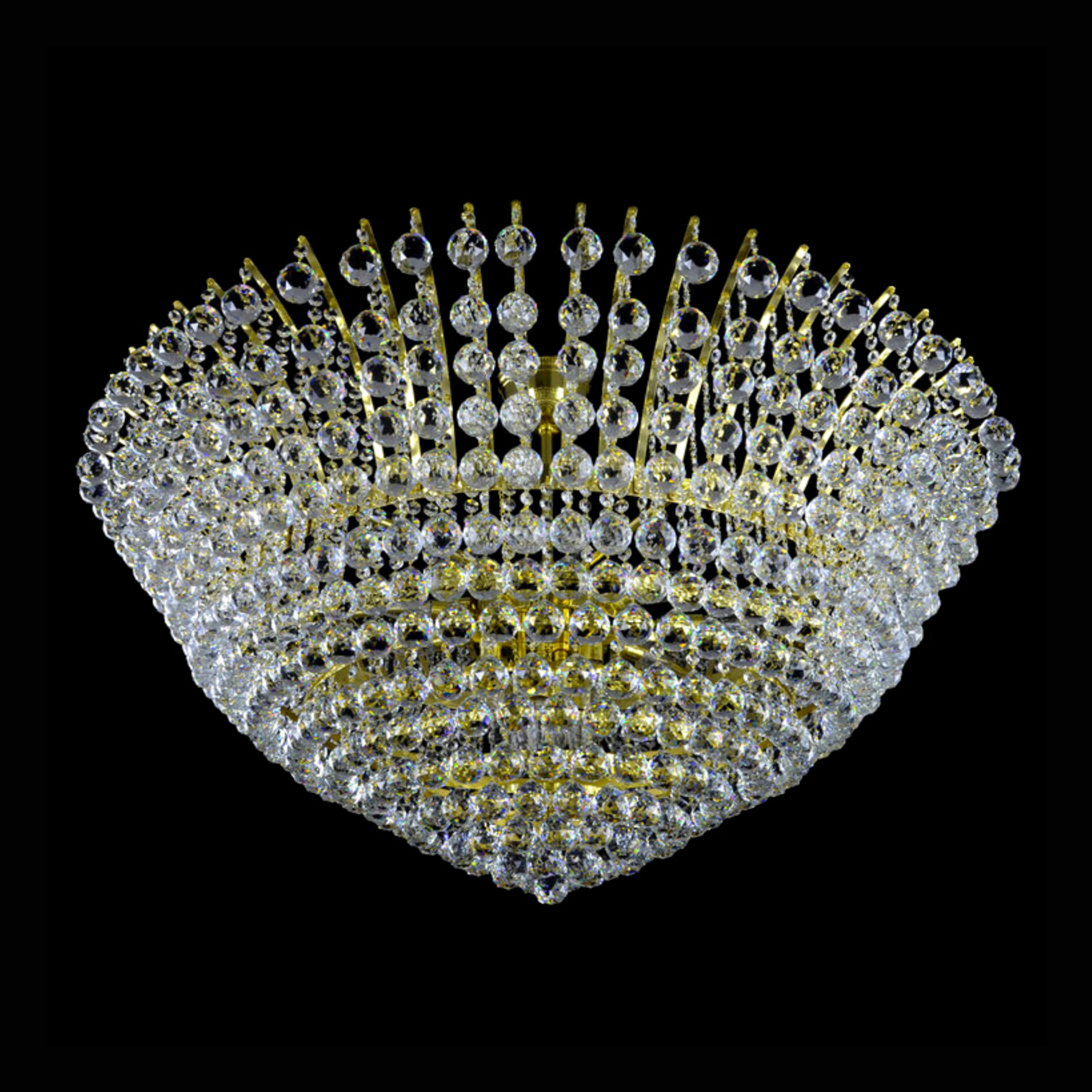Aria Nice 15 Crystal Glass Chandelier