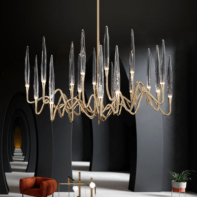 Aria Crystal Candlestick Chandelier