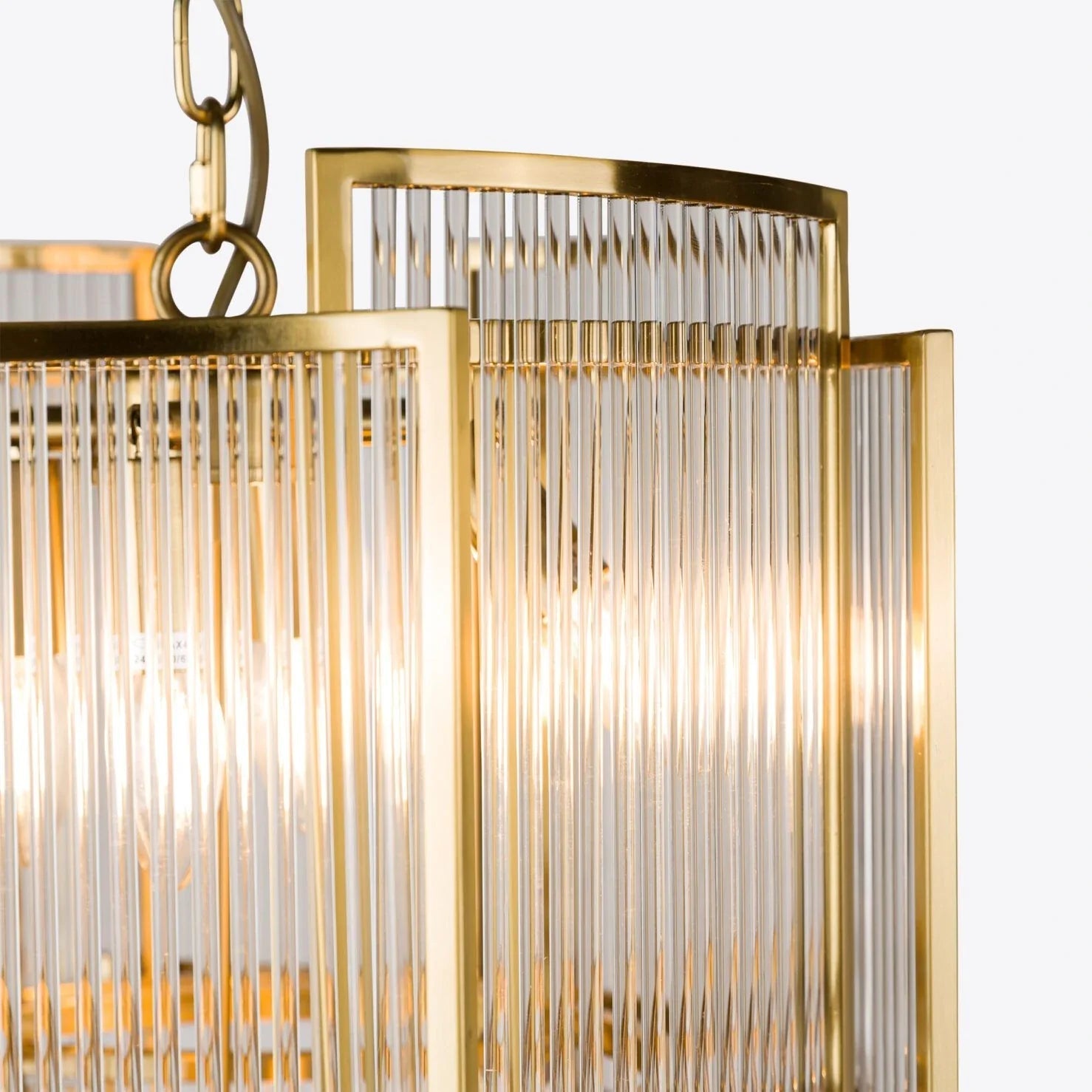 Monte Carlo Piccolo Chandelier - Elegant Lighting Fixture with Iron Frame