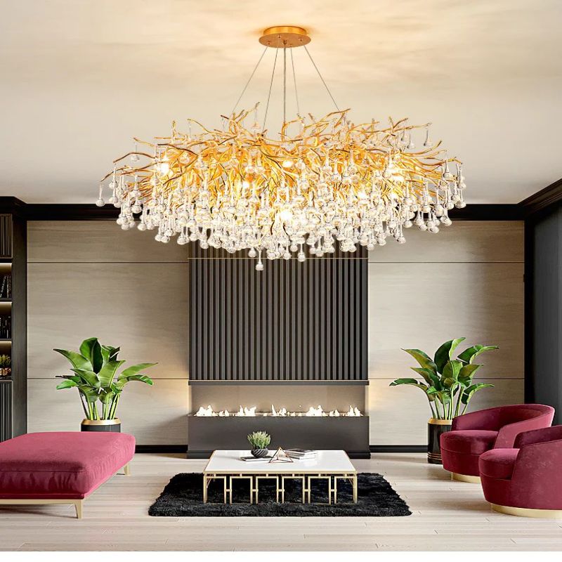 Aria Ponky Bedroom Branch Chandelier