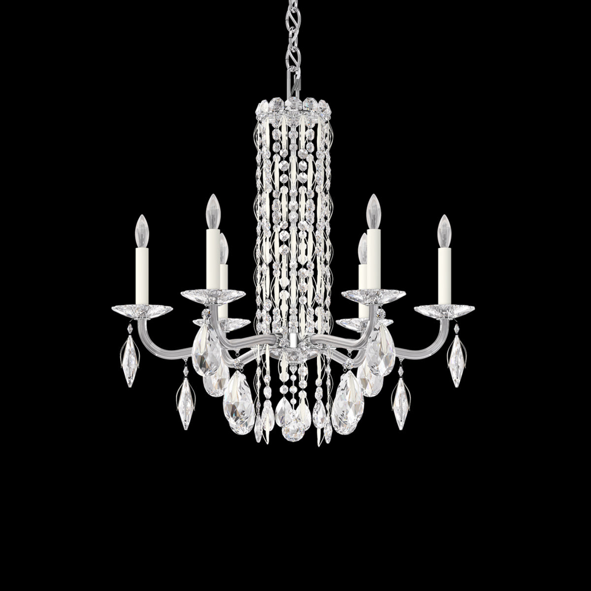Siena 6-light Crystal Chandelier 24"
