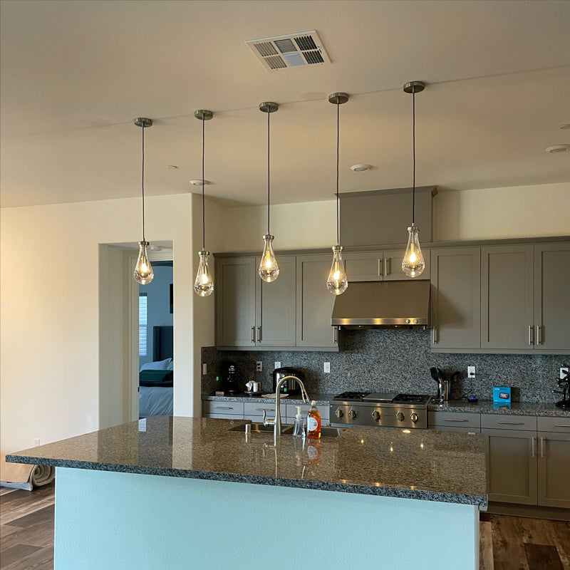 Raindrop Modern Island Pendant Light