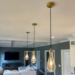 Raindrop Modern Pendant Light - Arialamps