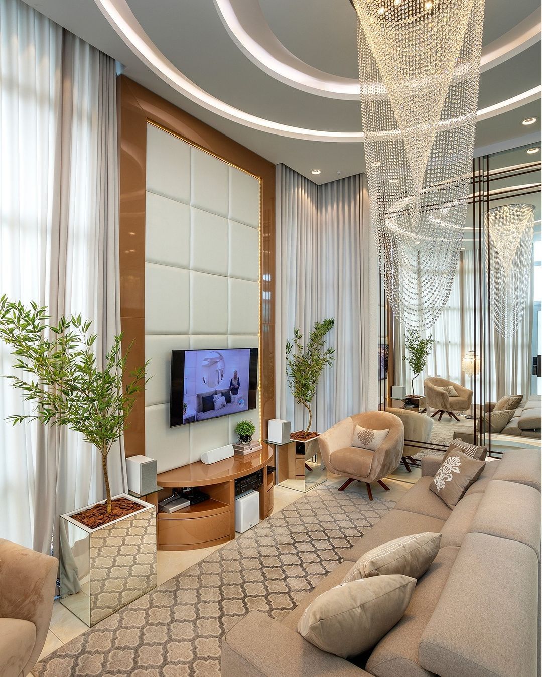 Extra Large Affordable Luxury Tiered Tassel Watefall Crystal Chandelier for Spiral Staircase/Villa/Hotel Lobby/Foyer