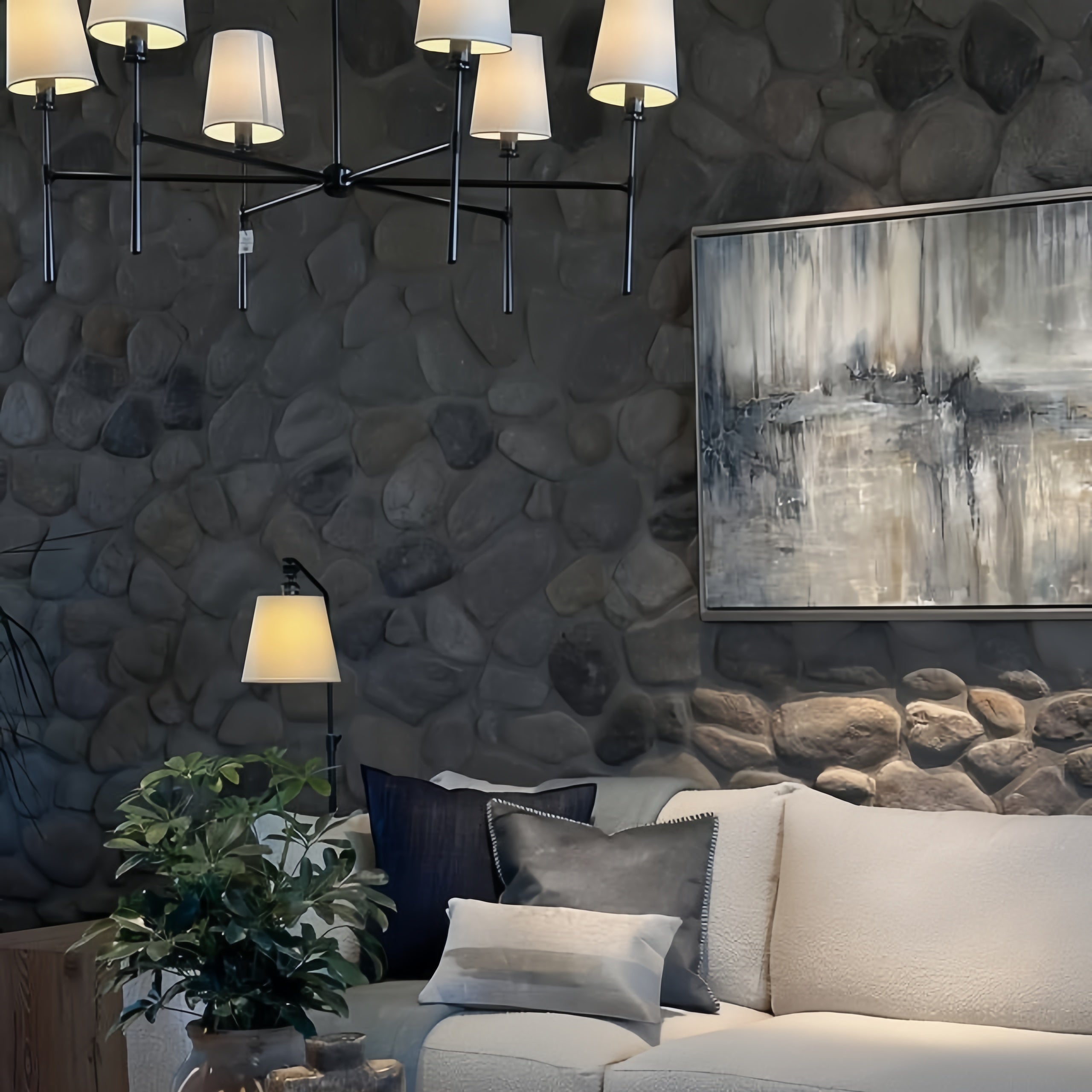 Rhodes Round Chandelier 4/6 Light