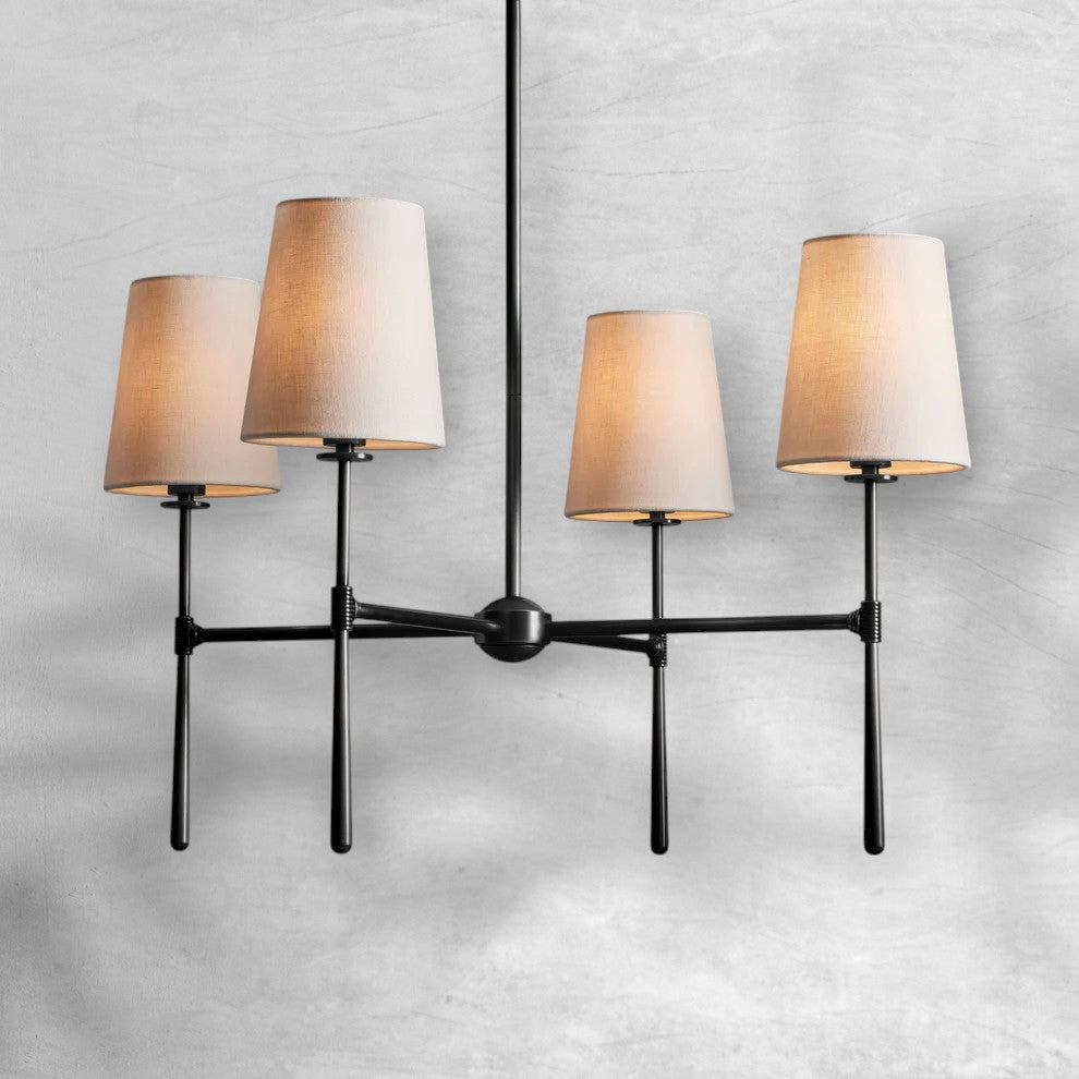 Rhodes Round Chandelier 4/6 Light