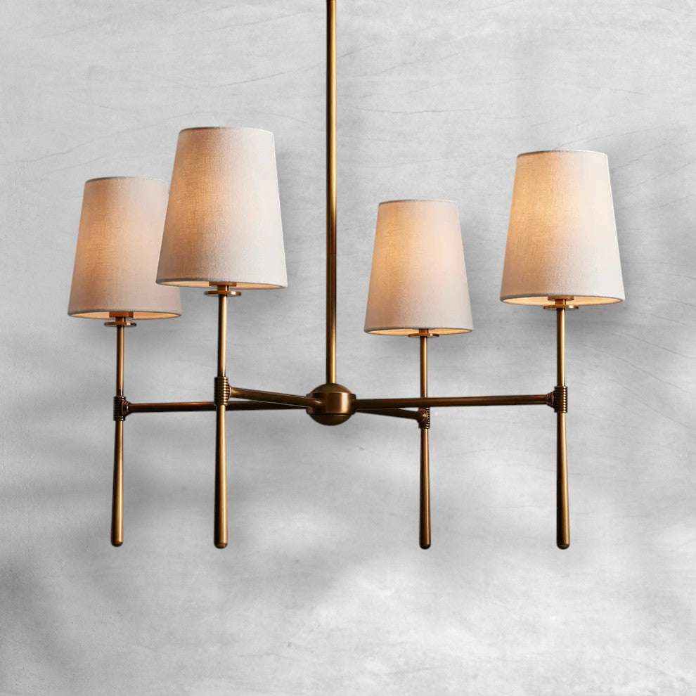 Rhodes Round Chandelier 4/6 Light