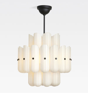 Lorna LED Double Tier Chandelier 25" 35" 46"